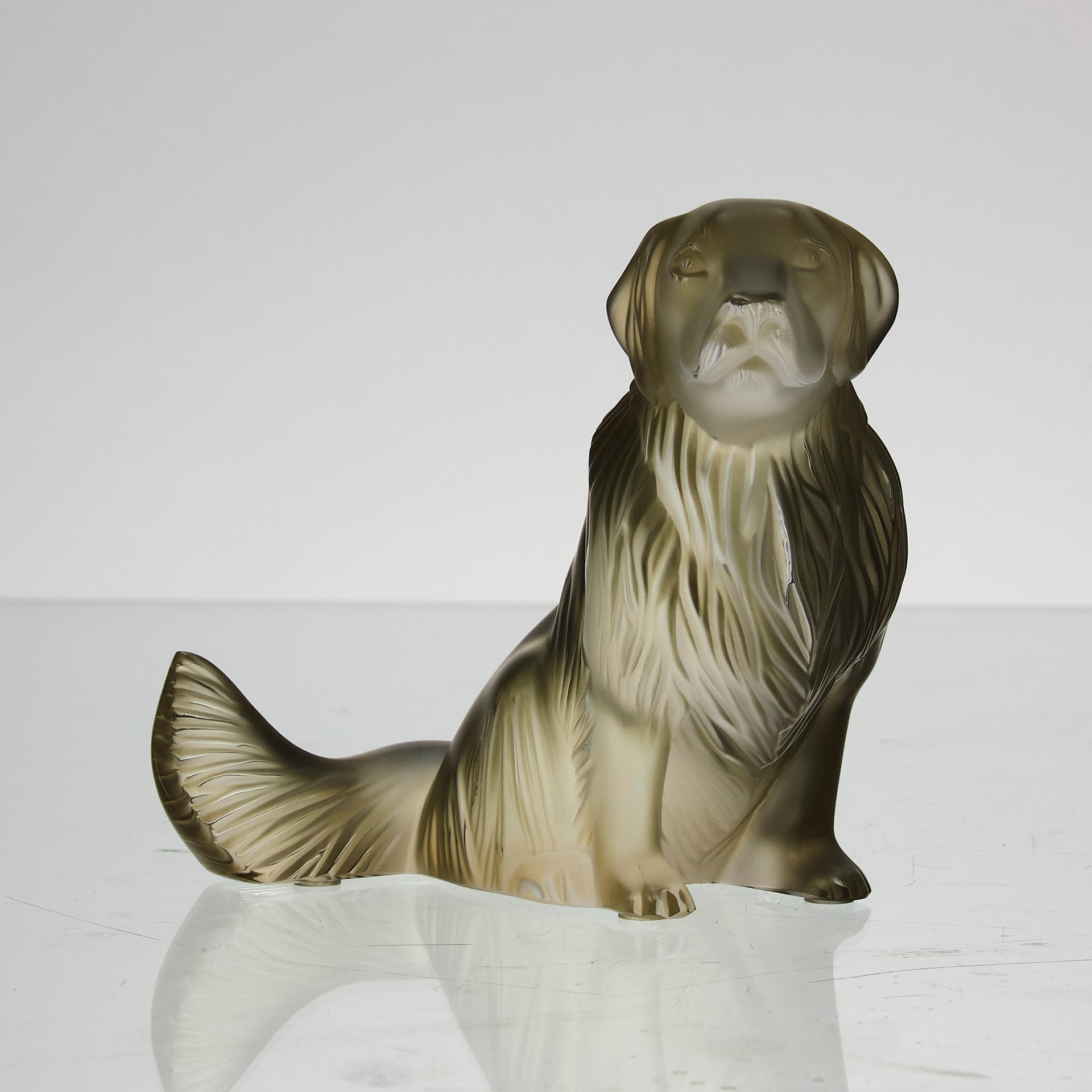 Lalique Retriever - Marc Lalique Glass - Hickmet Fine Arts