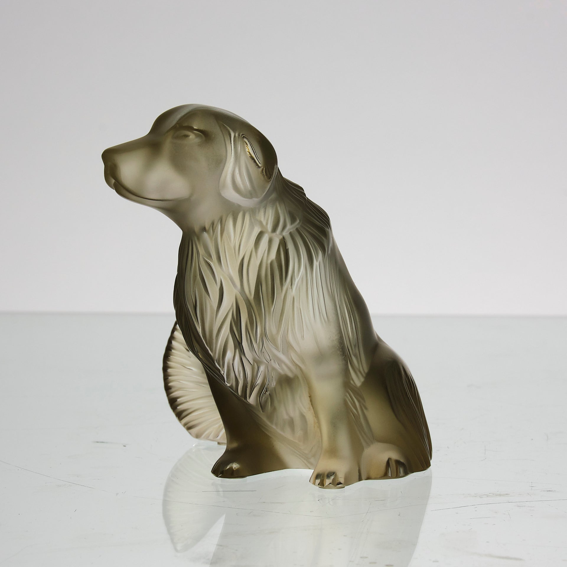 Lalique Retriever - Marc Lalique Glass - Hickmet Fine Arts