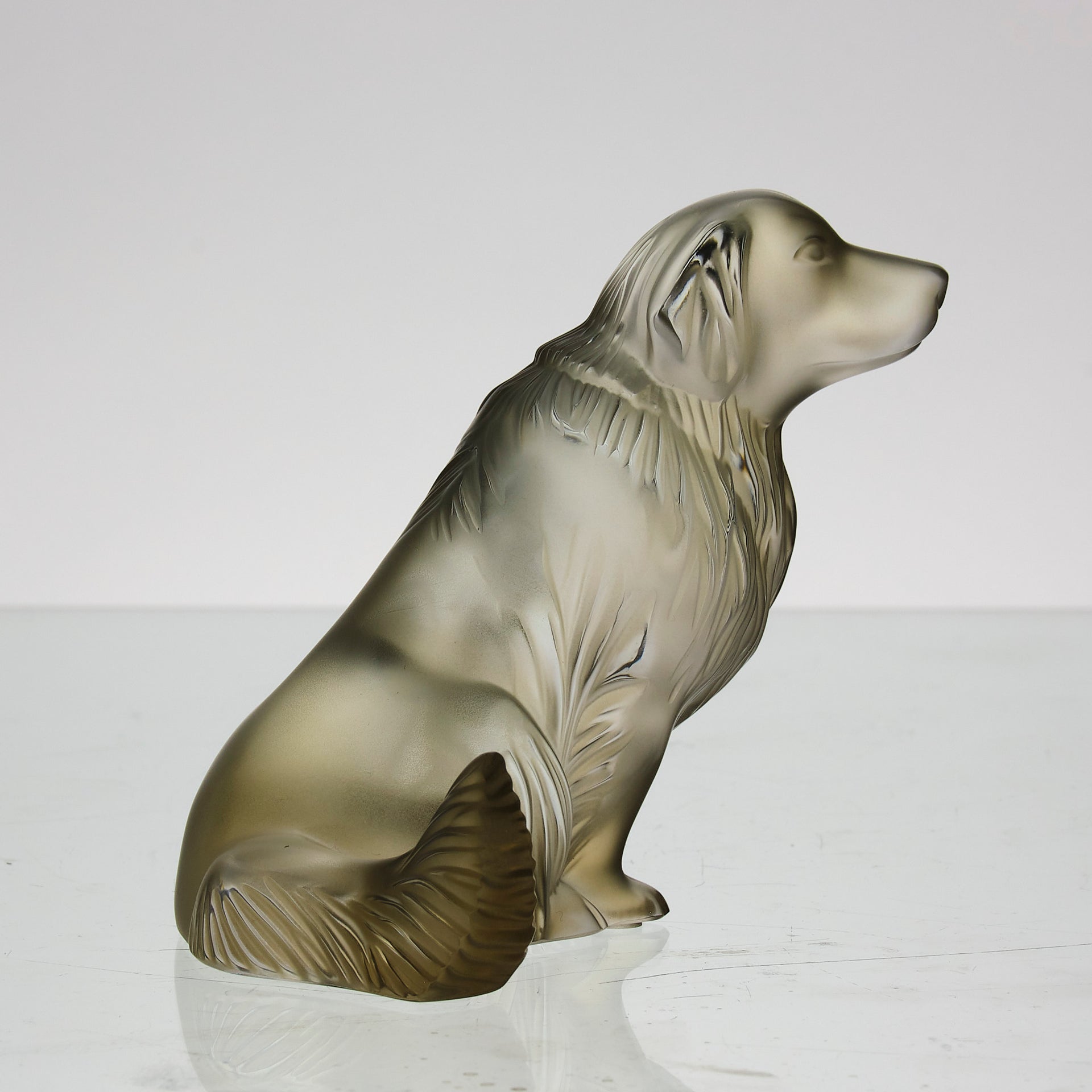 Lalique Retriever - Marc Lalique Glass - Hickmet Fine Arts