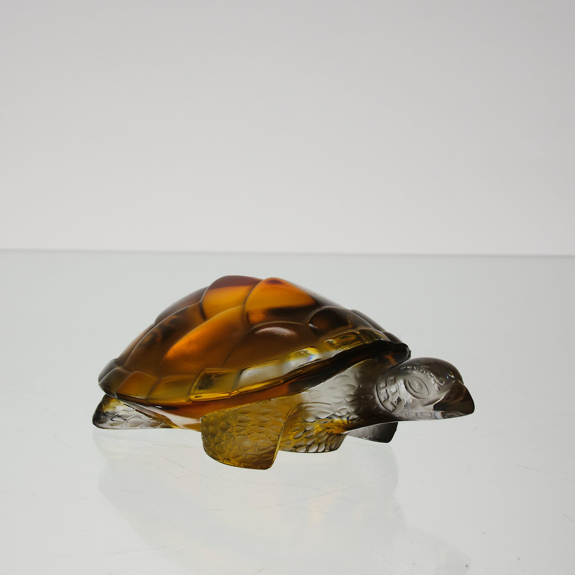 Marc Lalique Tortue - Clear & Coloured Glass - Hickmet Fine Arts 