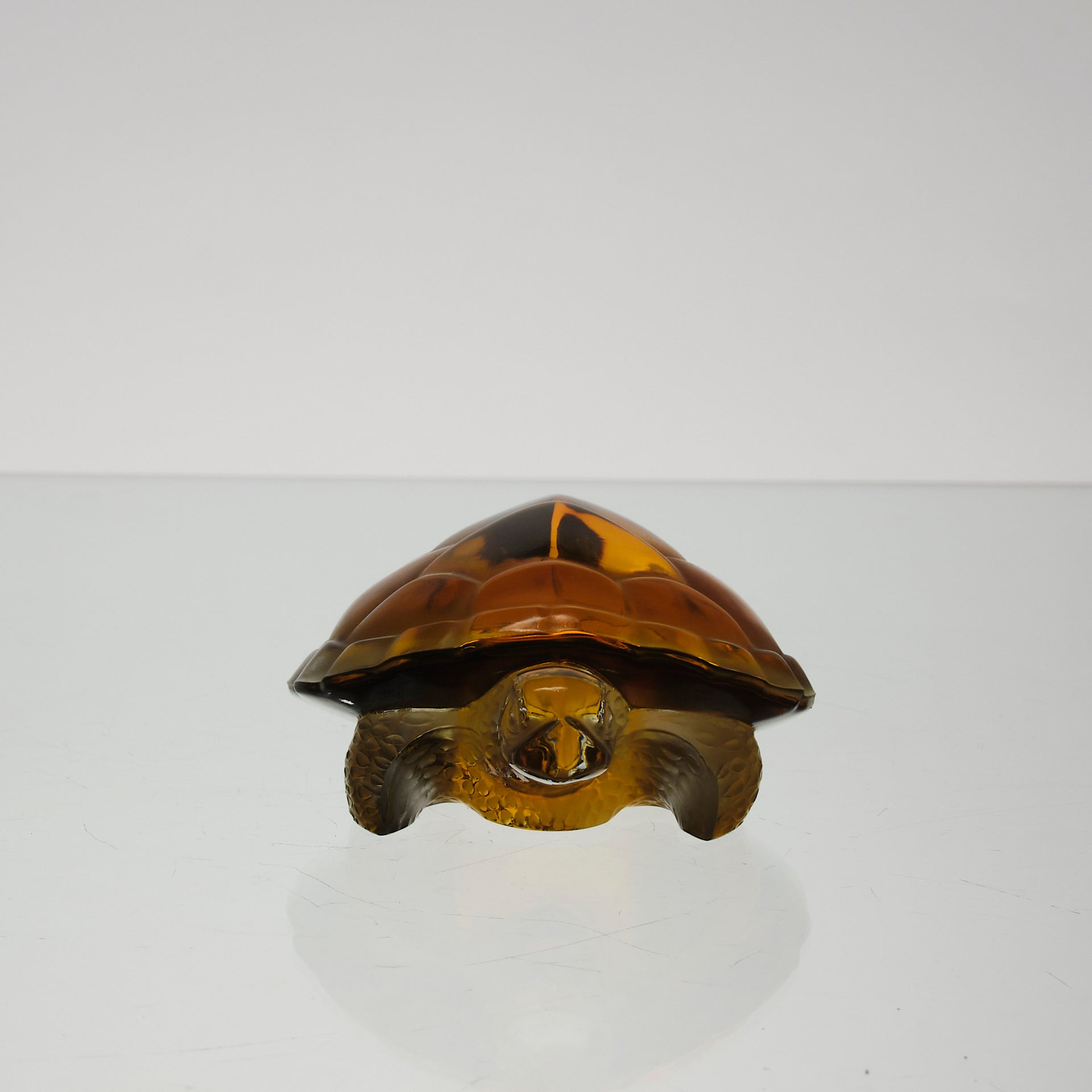 Marc Lalique Tortue - Clear & Coloured Glass - Hickmet Fine Arts 
