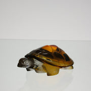 Marc Lalique Tortue - Clear & Coloured Glass - Hickmet Fine Arts 
