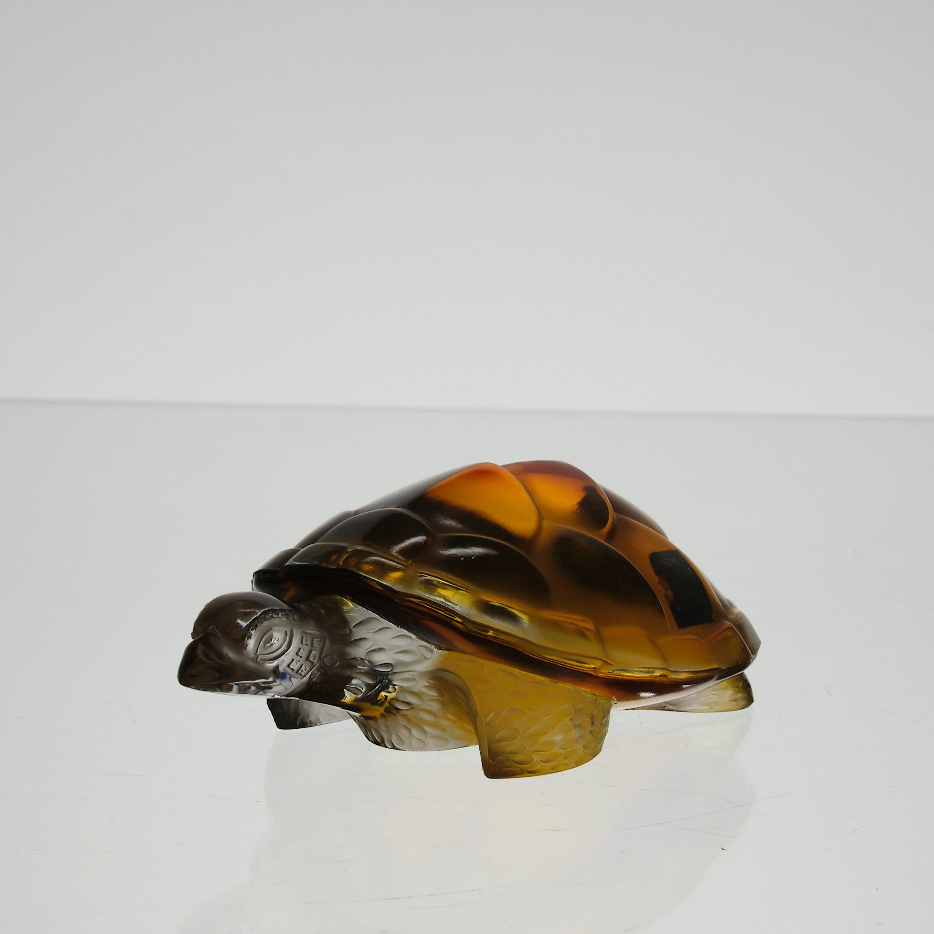 Marc Lalique Tortue - Clear & Coloured Glass - Hickmet Fine Arts 