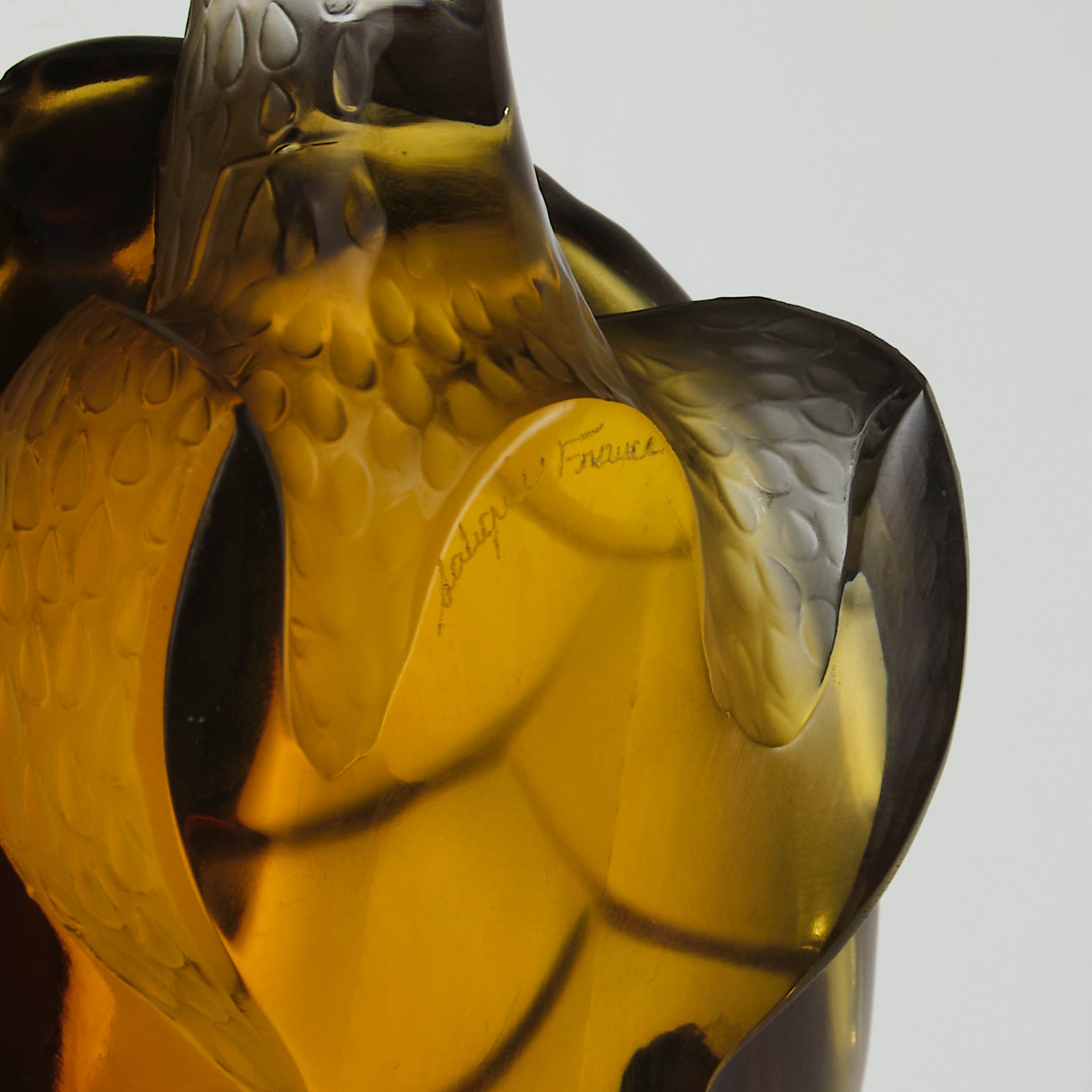 Marc Lalique Tortue - Clear & Coloured Glass - Hickmet Fine Arts 