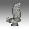 Lalique Coq Nain - Art Deco Glass Mascot - Hickmet Fine Arts