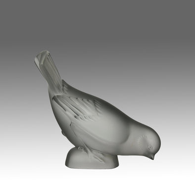 Marc Lalique Bird - Lalique Moineau Hardi -  Hickmet Fine Arts 