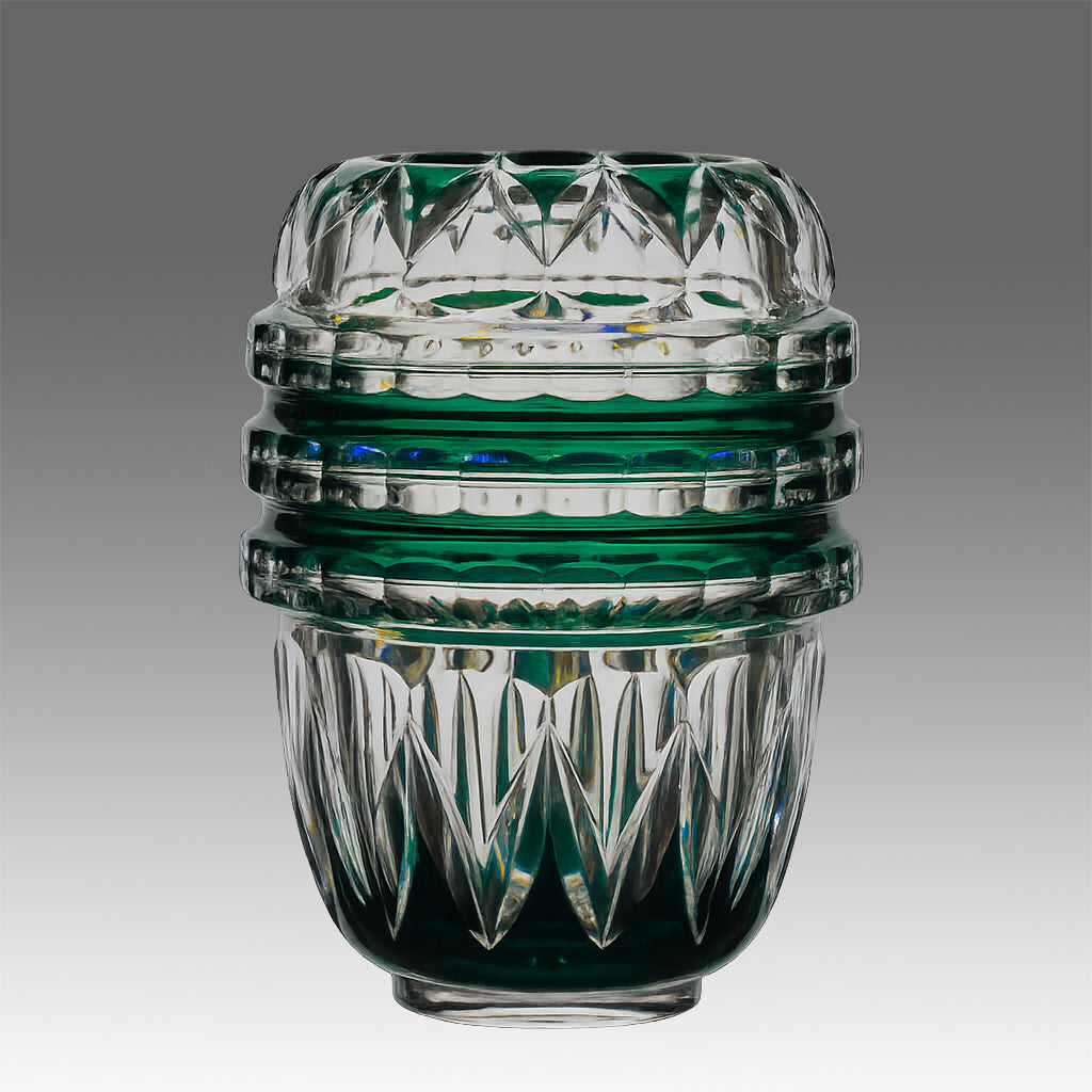 "Green Vase" by Val St Lambert