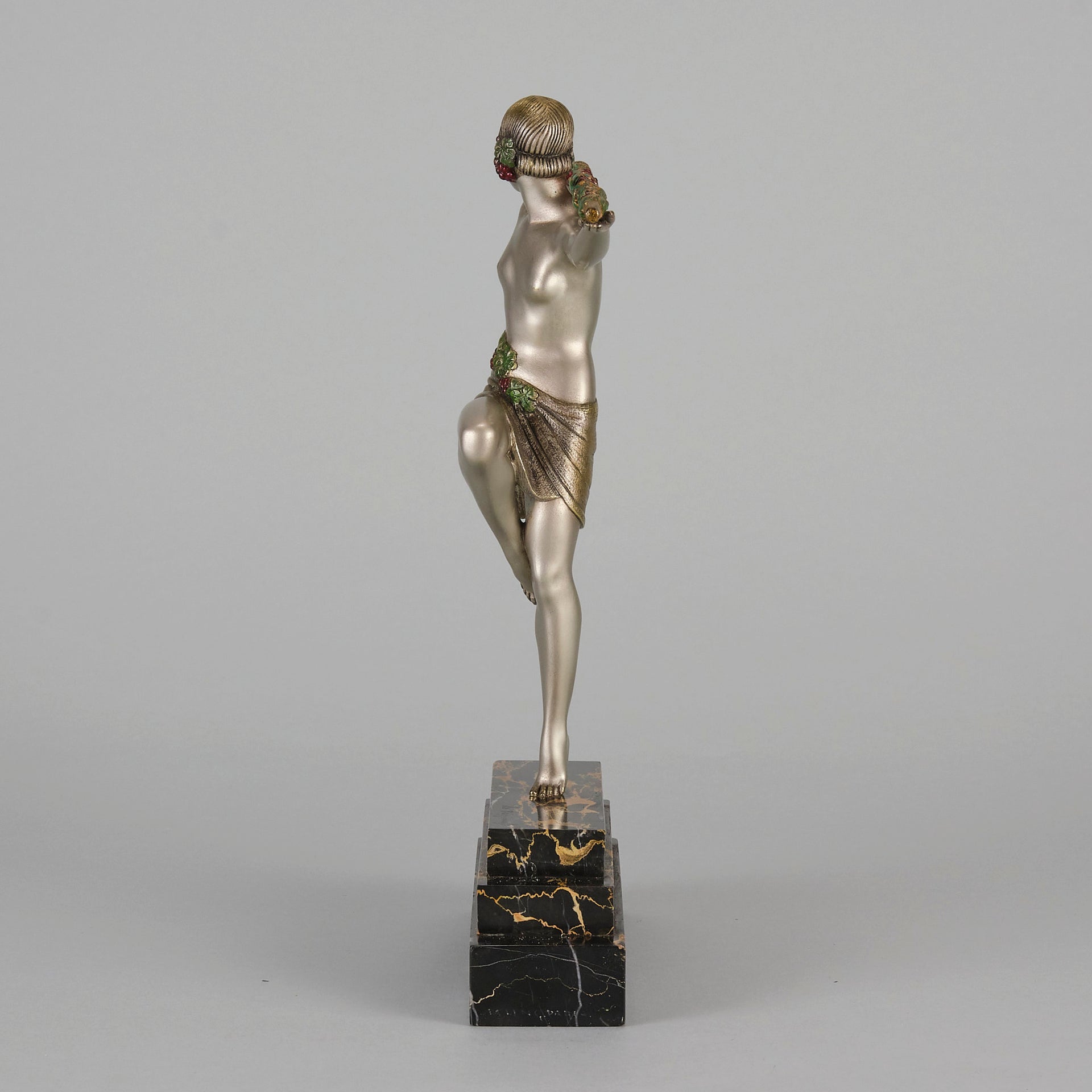  Pierre Le Faguays Bronze - Dancer of Thyrsus - Hickmet Fine Arts