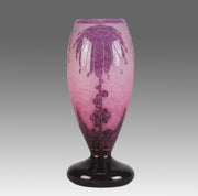 Le Verre Francais - Schneider Decor Dahlia Vase - Hickmet Fine Art