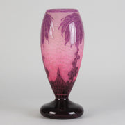 Le Verre Francais - Schneider Decor Dahlia Vase - Hickmet Fine Art