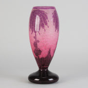 Le Verre Francais - Schneider Decor Dahlia Vase - Hickmet Fine Art