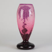 Le Verre Francais - Schneider Decor Dahlia Vase - Hickmet Fine Art