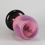 Le Verre Francais - Schneider Decor Dahlia Vase - Hickmet Fine Art