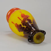 Le Verre Francais - Decor Fleur Vase - Hickmet Fine Art