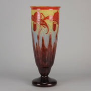 Le Verre Francais - Orchid Vase - Hickmet Fine Art