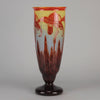 Le Verre Francais - Orchid Vase - Hickmet Fine Art