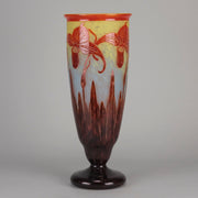 Le Verre Francais - Orchid Vase - Hickmet Fine Art