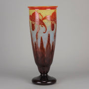 Le Verre Francais - Orchid Vase - Hickmet Fine Art