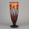 Le Verre Francais - Orchid Vase - Hickmet Fine Art