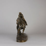 Pierre Lenordez Bronze - Steeplechaser - Hickmet Fine Arts 