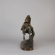 Pierre Lenordez Bronze - Steeplechaser - Hickmet Fine Arts 