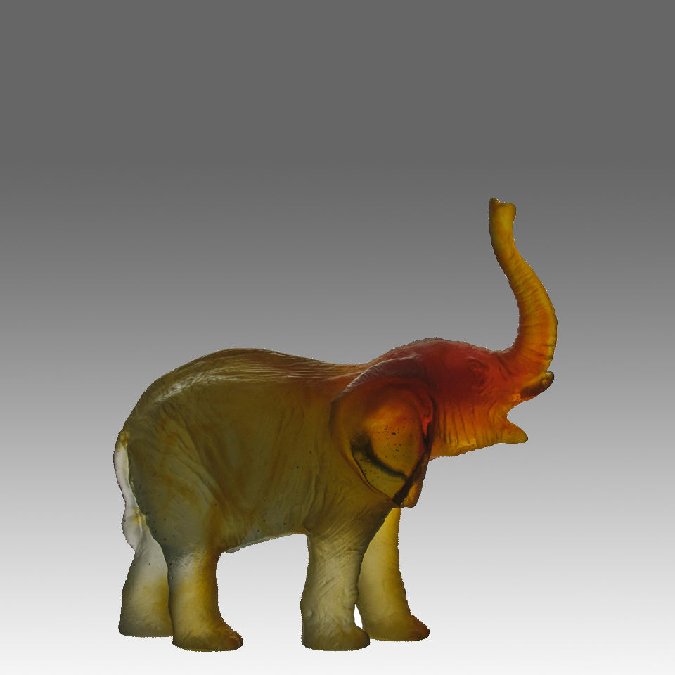 Daum Elephant - Daum Glass - Hickmet Fine Arts 