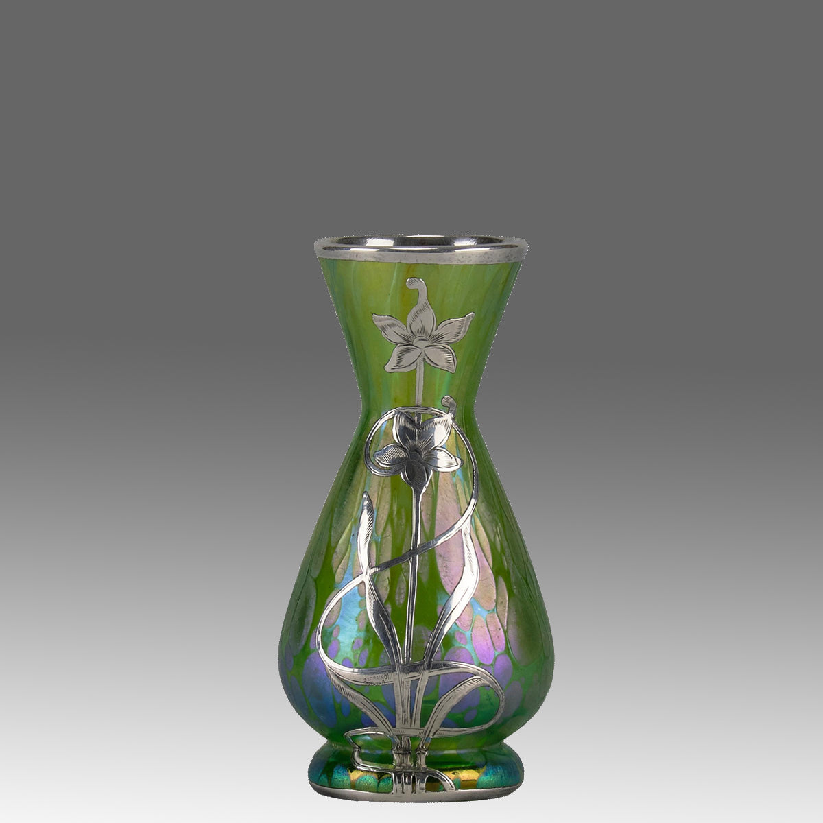 Loetz Cabinet Vase - Art Nouveau Glass - Hickmet Fine Arts 