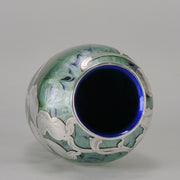 Art Nouveau Silvered Loetz Vase - Art Nouveau Glass - Hickmet Fine Arts 