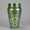 Silvered Loetz Vase - Art Nouveau Glass - Hickmet Fine Arts 