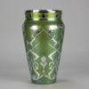 Silvered Loetz Vase - Art Nouveau Glass - Hickmet Fine Arts 