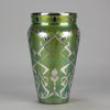 Silvered Loetz Vase - Art Nouveau Glass - Hickmet Fine Arts 