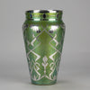 Silvered Loetz Vase - Art Nouveau Glass - Hickmet Fine Arts 