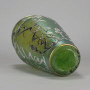 Silvered Loetz Vase - Art Nouveau Glass - Hickmet Fine Arts 