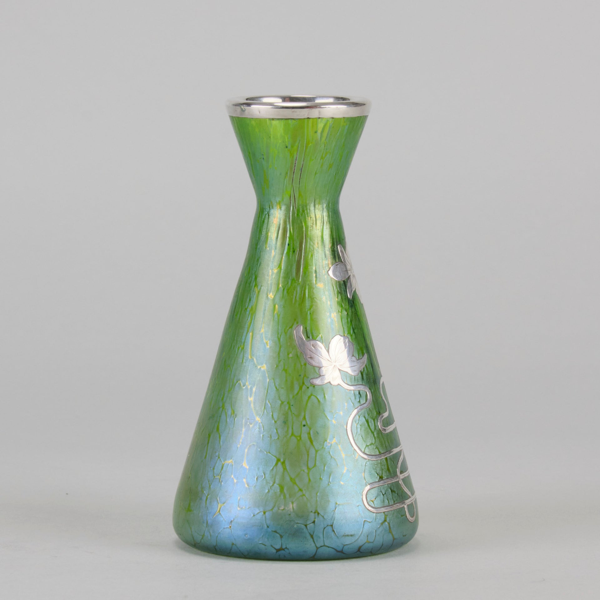 Loetz Conical Vase - Art Nouveau - Hickmet Fine Arts 