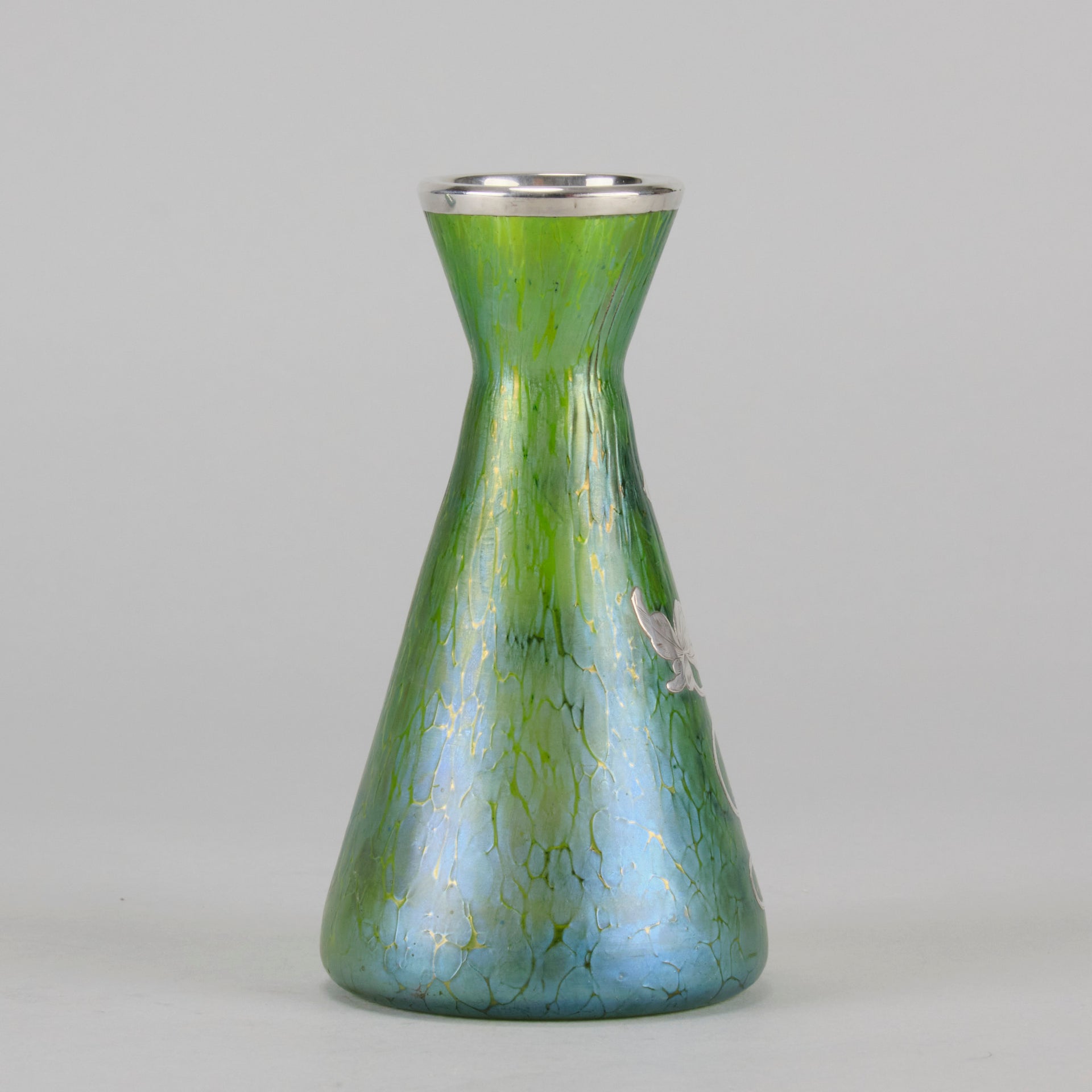 Loetz Conical Vase - Art Nouveau - Hickmet Fine Arts 