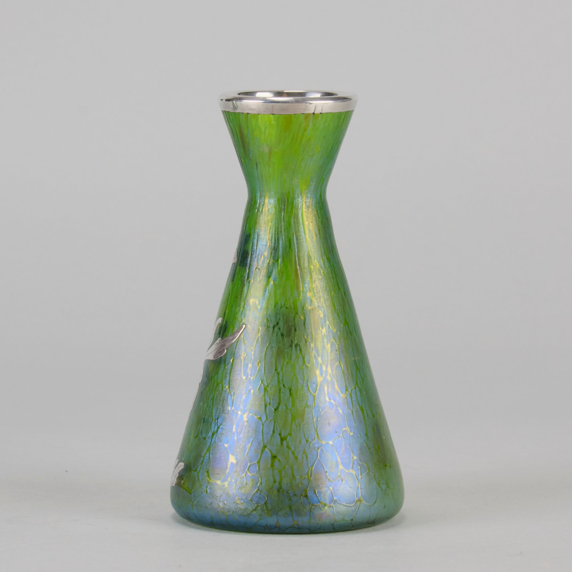 Loetz Conical Vase - Art Nouveau - Hickmet Fine Arts 