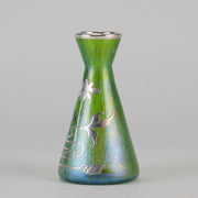 Loetz Conical Vase - Art Nouveau - Hickmet Fine Arts 
