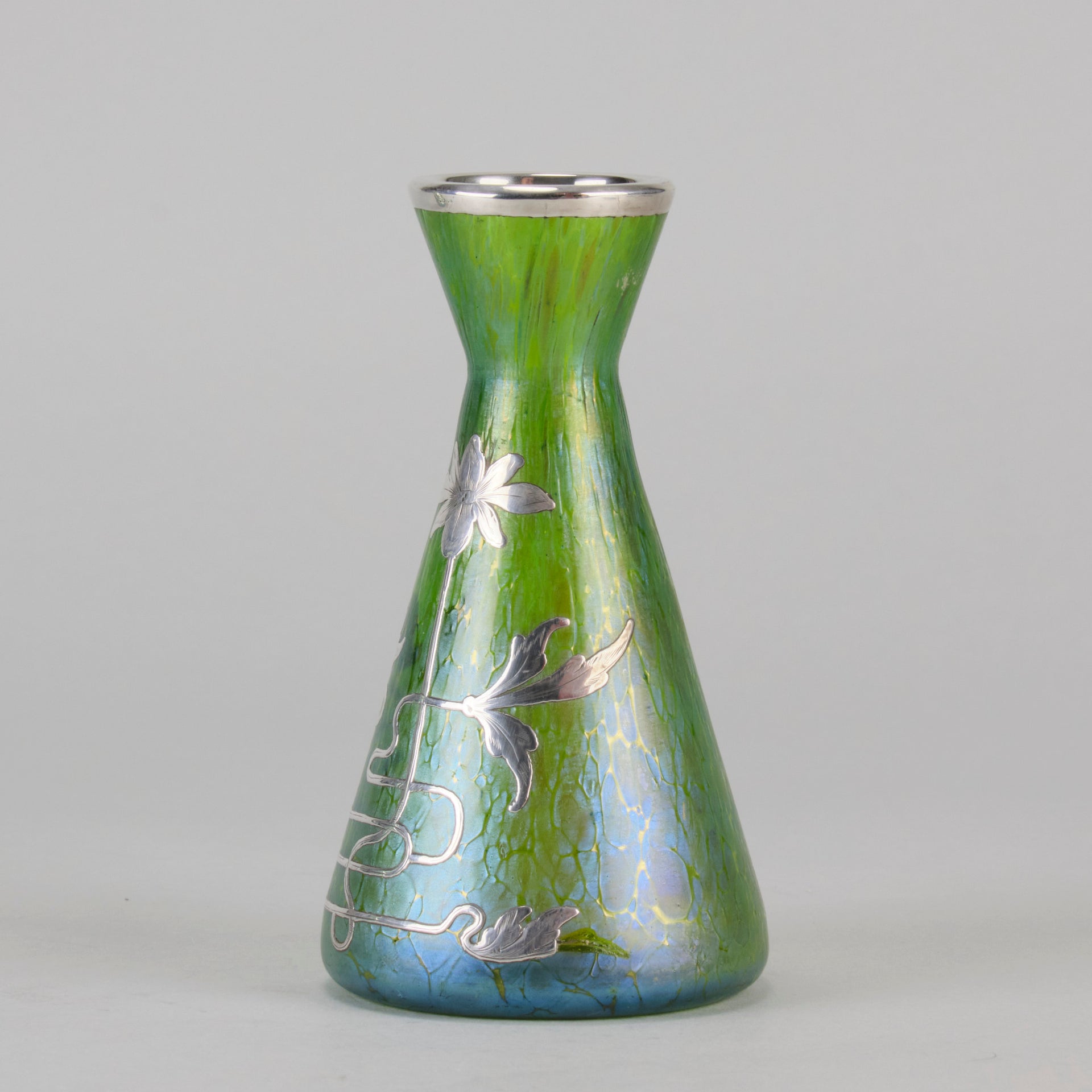 Loetz Conical Vase - Art Nouveau - Hickmet Fine Arts 
