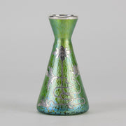 Loetz Conical Vase - Art Nouveau - Hickmet Fine Arts 