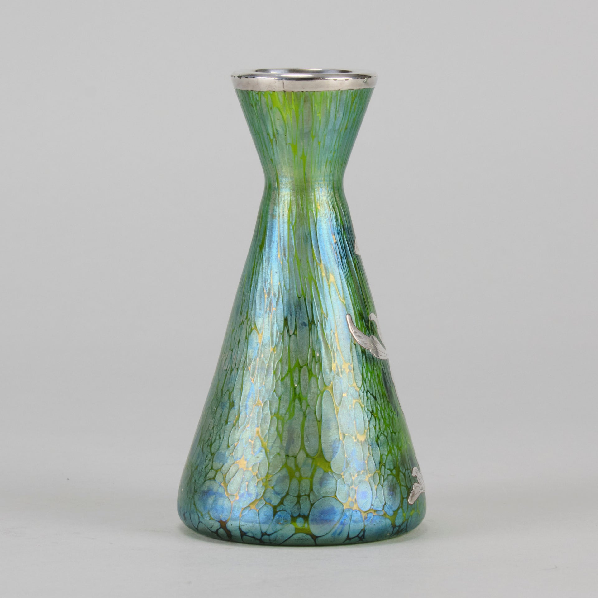 Loetz Conical Vase - Art Nouveau - Hickmet Fine Arts 