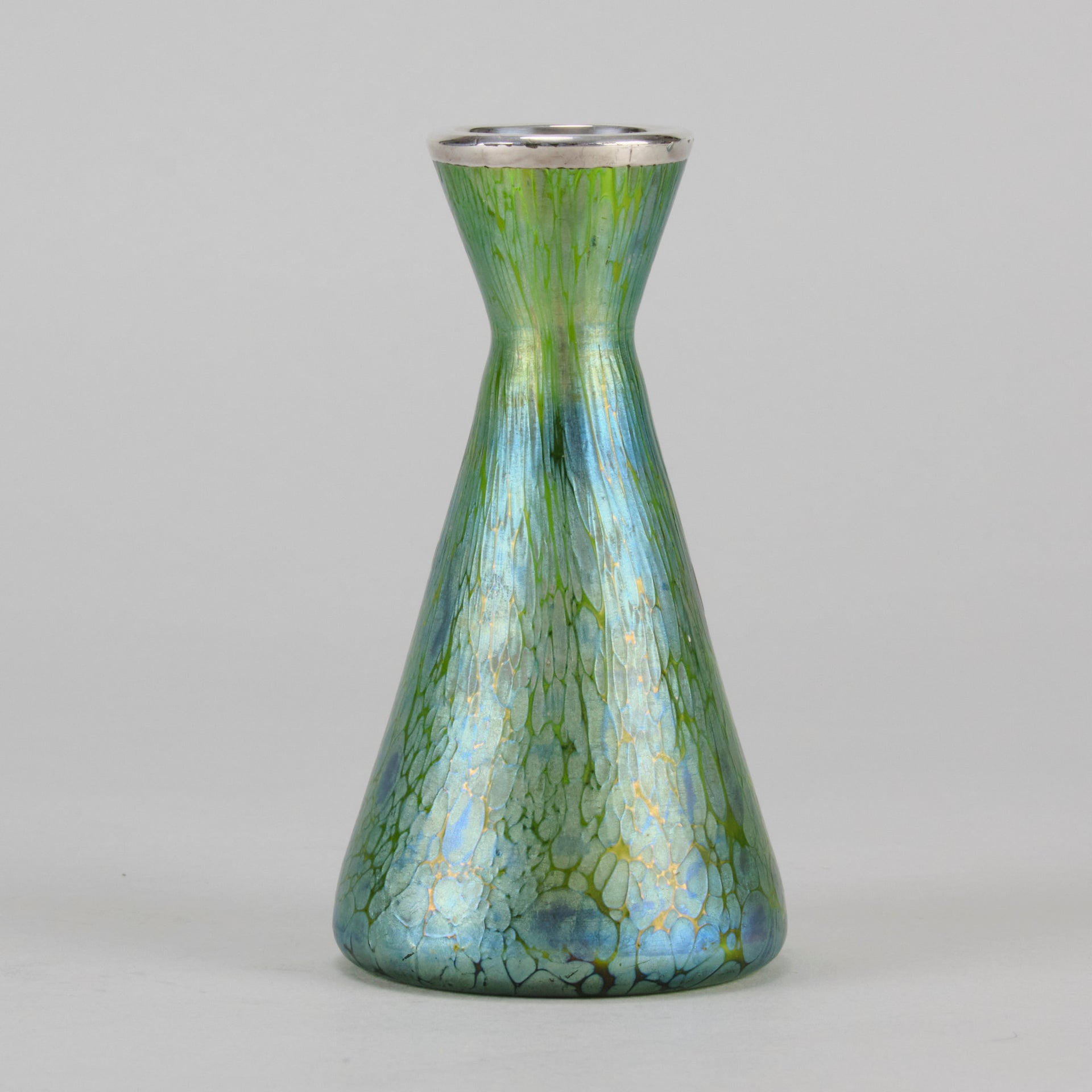 Loetz Conical Vase - Art Nouveau - Hickmet Fine Arts 