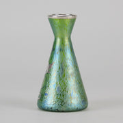 Loetz Conical Vase - Art Nouveau - Hickmet Fine Arts 