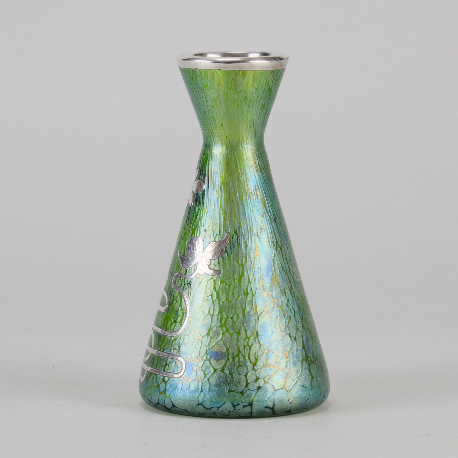 Loetz Conical Vase - Art Nouveau - Hickmet Fine Arts 