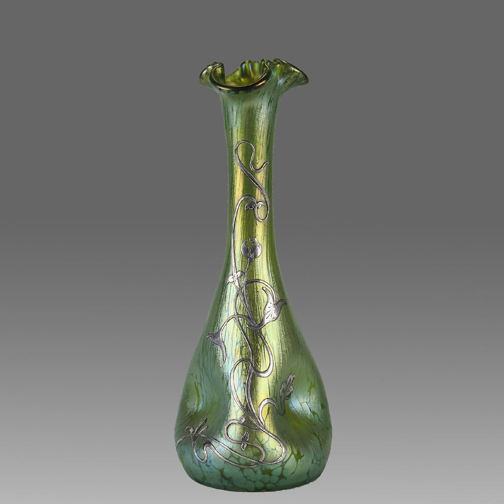 "Trefoil Vase" by Loetz Witwe