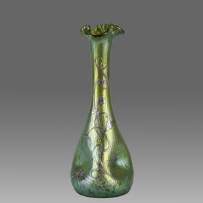 "Trefoil Vase" by Loetz Witwe