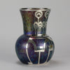 Silvered Loetz Vase - Art Nouveau Glass - Hickmet Fine Arts 