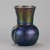 Silvered Loetz Vase - Art Nouveau Glass - Hickmet Fine Arts 