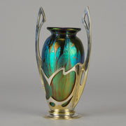 Secessionist  - Loetz Vase - Loetz Glass  - Art Nouveau Glass - Hickmet Fine Arts 