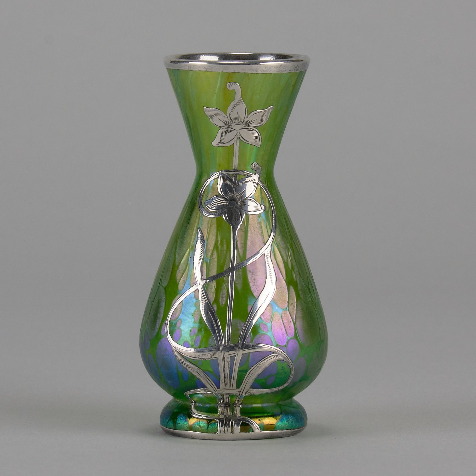 Loetz Cabinet Vase - Art Nouveau Glass - Hickmet Fine Arts 