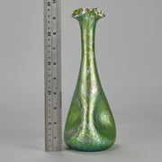 Trefoil Loetz Vase - Art Nouveau Glass - Hickmet Fine Arts 